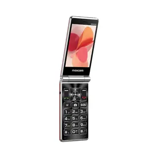 MaxCom Comfort MM835 8,89 cm (3.5") 100 g Paars Seniorentelefoon