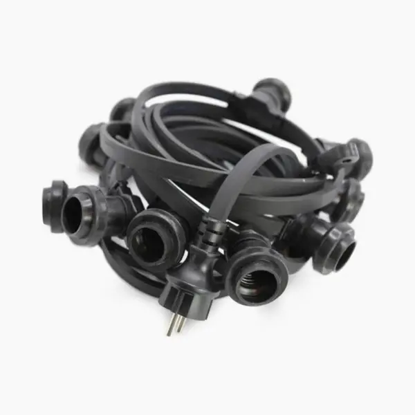 LumenXL Prikkabel Van 25 Meter Met Stekker En 25, 35, 50, 75 Of 100 Gemonteerde Fittingen thumbnail