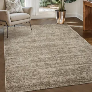 Muratap Relax Oslo - Laagpolig Effen Vloerkleed - Modern Tapijt - Beige- 120x170 Cm