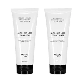 RevitalTrax - Anti-Haaruitval Shampoo En Conditioner - Haaruitval Vrouwen - Haaruitval Shampoo En Conditioner - Stimuleert Haargroei - 2x200ml