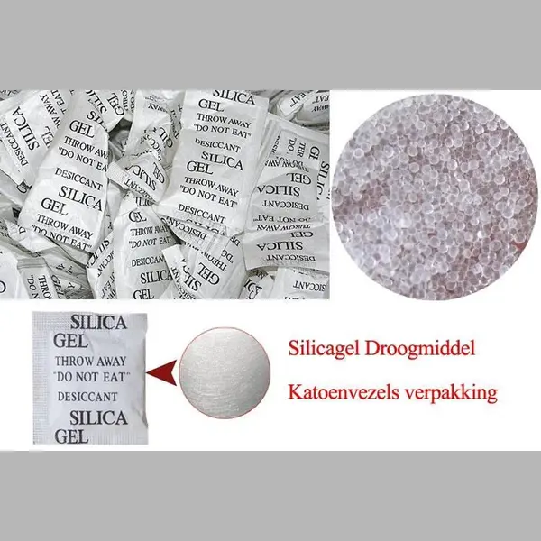 10 * Zakjes Silicagel Droogmiddel / Silica Gel Desiccant thumbnail