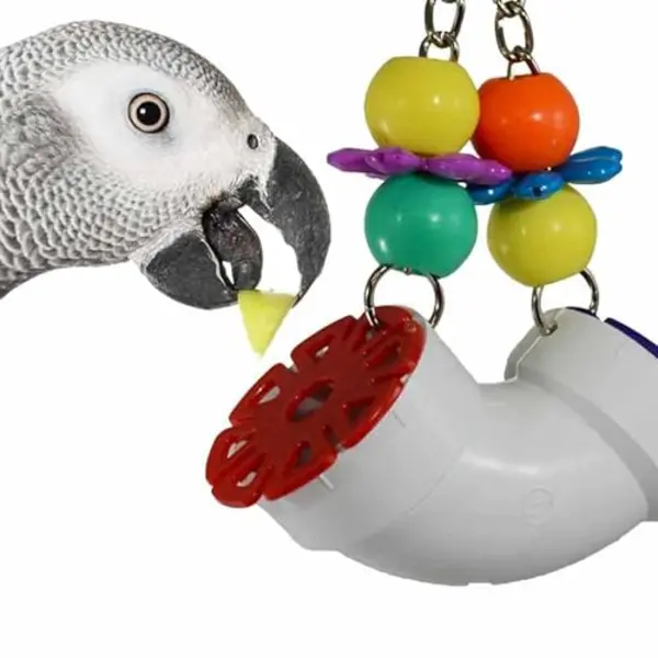 Super Bird Creations SB751 Foraging Puzzle Toy For Parrots, Conures, African Greys - Bird Feeder, Enrichment Activity, Versatile Forager For Mental thumbnail