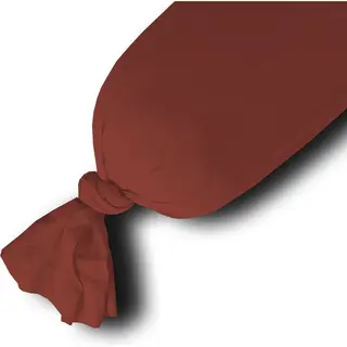 Gulings Guling-sleeve - Kussensloop Terracotta, 185cm, 100% Katoen, Geschikt Voor Guling Xl, Luxe En Soft, Zachte Slaapervaring