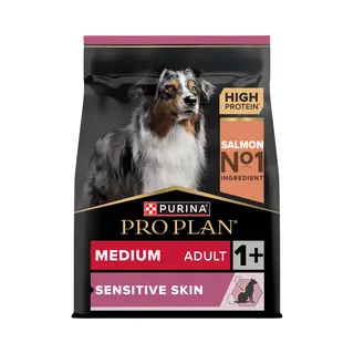 Purina Pro Plan Dog - Medium Adult - Sensitive Skin - Lachs - 2 X 14 Kg