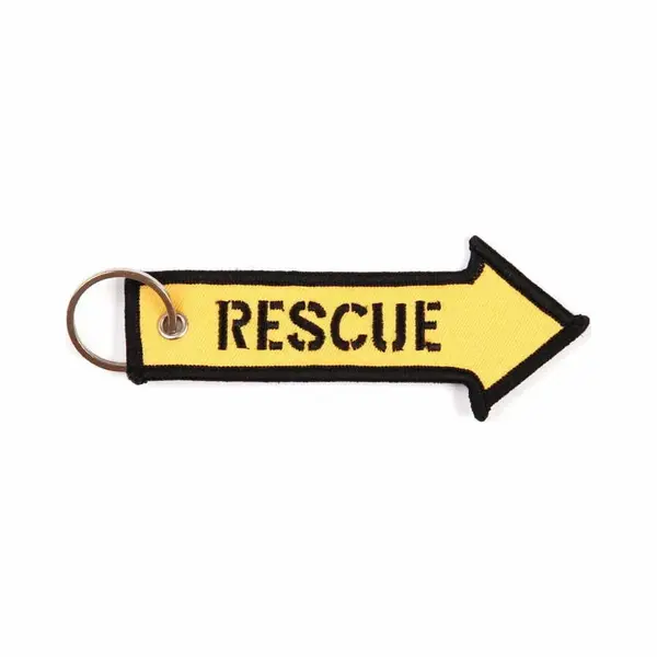 Rescue - Sleutelhanger - Motor - Scooter - Auto - Universeel -Accessoires thumbnail