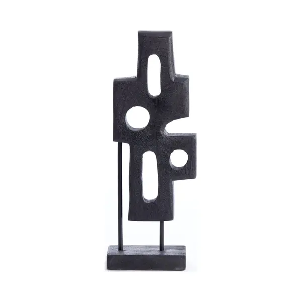 Light & Living - Ornament Salio - 19x9.5x45cm - Zwart thumbnail