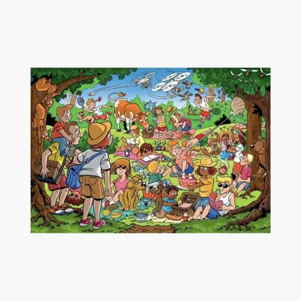 Goliath - Puzzel - That's Life Junior 6 - Picknick - 240 Stukjes - Legpuzzel thumbnail