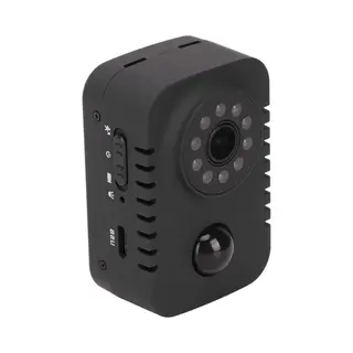 Ultra Compacte Mini Camera - 1080P Hd Handheld Camera - Brede Kijkhoek - Infrarood Pir Camera Met Achterklem - 1200mAh Batterij - Automatische