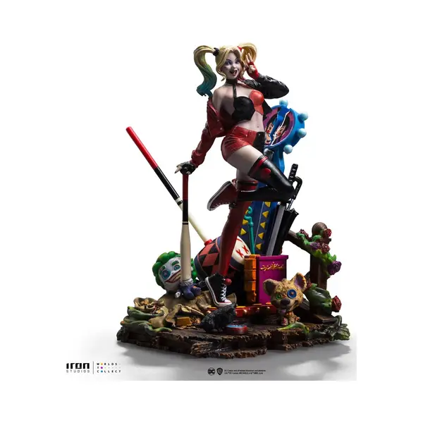 Iron Studios Dc Comics Deluxe Art Scale Standbeeld 1/10 Harley Quinn (Gotham City Sirens) 22 Cm thumbnail