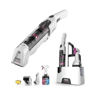 Shark HX100EUT handstofzuiger Zwart, Roze, Wit Zakloos