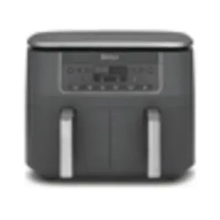 Ninja DZ300EU friteuse Dubbel 7,6 l Vrijstaand 2400 W Heteluchtfriteuse Grijs