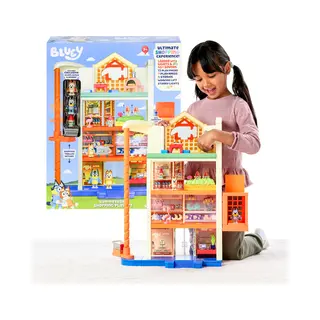 Moose Toys Bluey Winkelcentrum Speelset - 15 accessoires - met licht en geluid - 60cm hoog