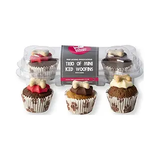 The Barking Bakery Mini Iced Trios, Multicolor