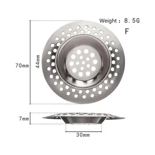 Korfplug - 1 Stuk - Rvs Afvoerstop - Afvoerzeef - Gootsteenzeef - Afvoerplug - Zeefje - Keuken - Korfzeef - Zeefje Voor In De Spoelbak - Keuken - Luxe