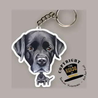Heads Sleutelhanger Hond Labrador Retriever