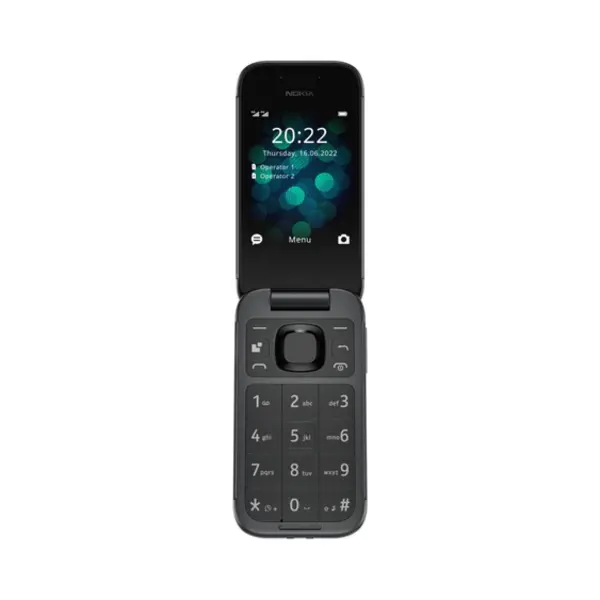 Nokia 2660 Flip 7,11 cm (2.8") 123 g Zwart Basistelefoon thumbnail