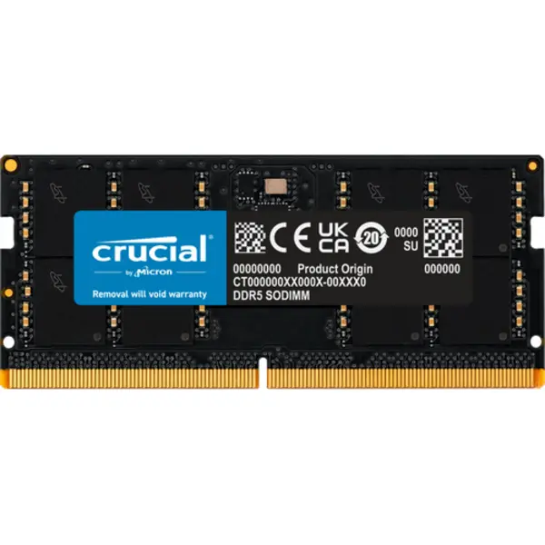 Crucial CT32G48C40S5 geheugenmodule 32 Gb 1 x 32 Gb DDR5 4800 MHz thumbnail