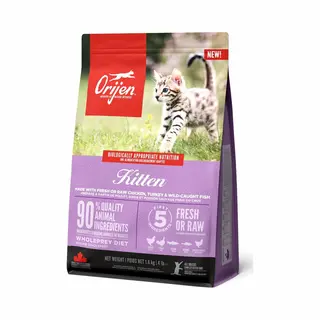Orijen 0064992718862 droogvoer voor kat 1,8 kg Katje Vis, Gevogelte