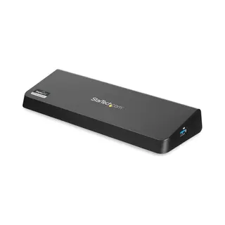 StarTech.com Usb 3.0 Docking Station Dual Monitor with Hdmi & 4K DisplayPort - Usb 3.0 to 4x Usb-A, Ethernet, Hdmi and Dp - Usb Type A Universal Laptop Docking Station for Mac & Windows