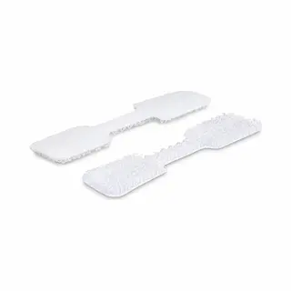 StarTech.com 3.5in (9cm) Cable Labels, 100 Pack, White, Hook-to-Hook Fastener Cable Tags, Write-On Cord Labels for Cable Management, Cord Identification Tags