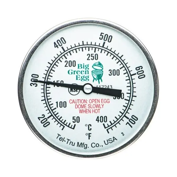 Tel-Tru Temperature Gauge Big Green Egg - 5 Cm thumbnail