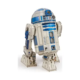Spin Master 4D Build Star Wars - R2-D2 - 3D Puzzel - 201 stuks - kartonnen bouwpakket