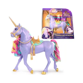 Spin Master Unicorn Academy , Interactive Rainbow Light-up Wildstar Unicorn Toy with Lights, Sounds & Music, Dolls & Unicorn Toys for Girls Ages 4 and up