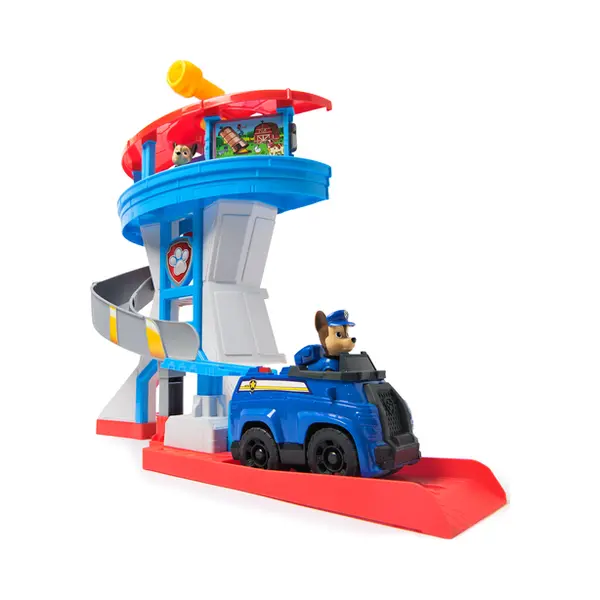 Spin Master Paw Patrol Lookout Tower, 20-Inch Tower with Chase Action Figures, Rescue Vehicle & Launcher, Kids Toys for Boys & Girls Ages 3 and Up thumbnail