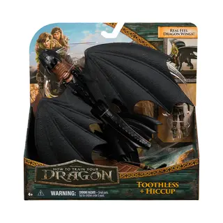 Spin Master How to train your dragon - Hoe Tem Je Een Draak - Tandloos en Hikkie - Viking Duo Actiefiguren - Speelgoed