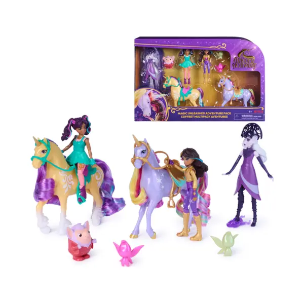 Spin Master Unicorn Academy - Gift Set met meerdere eenhoorns - Eenhoornspeelgoed - Speelsets thumbnail