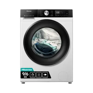 Hisense WD3S9043BW3 Was-droogcombinatie Vrijstaand Voorbelading Wit D