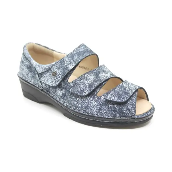 FinnComfort Finn Comfort, Ischia, 02106-730046, Blauw Combi Maat, 5 (38) thumbnail
