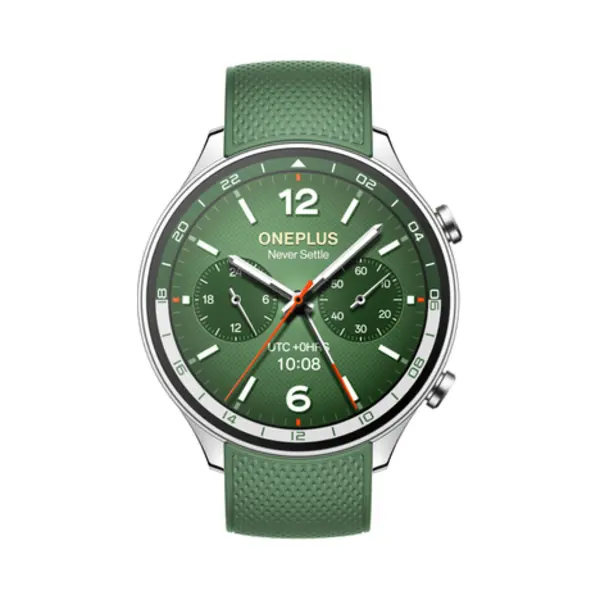OnePlus Watch 2R 3.63 cm (1.43") Amoled 46 mm Digital 466 x 466 pixels Touchscreen Green Wi-Fi Gps (satellite) thumbnail