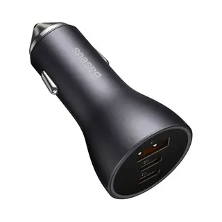 Baseus CGJP010013 oplader voor mobiele apparatuur Universeel Grijs Sigarettenaansteker Auto