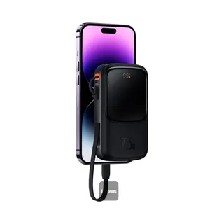 Baseus PPQD060001 powerbank 10000 mAh Zwart
