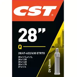 Cst Binnenband DV48 28x Inch - 28/47-622 - Blitz/Dunlop/Hollands Ventiel