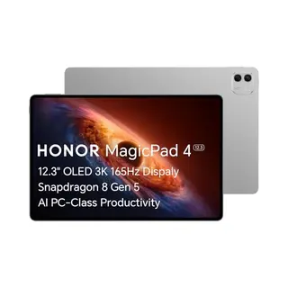 Honor MagicPad4 Snapdragon 256 Gb 31,2 cm (12.3") 12 Gb Wi-Fi 7 (802.11be) Android 16 Grau