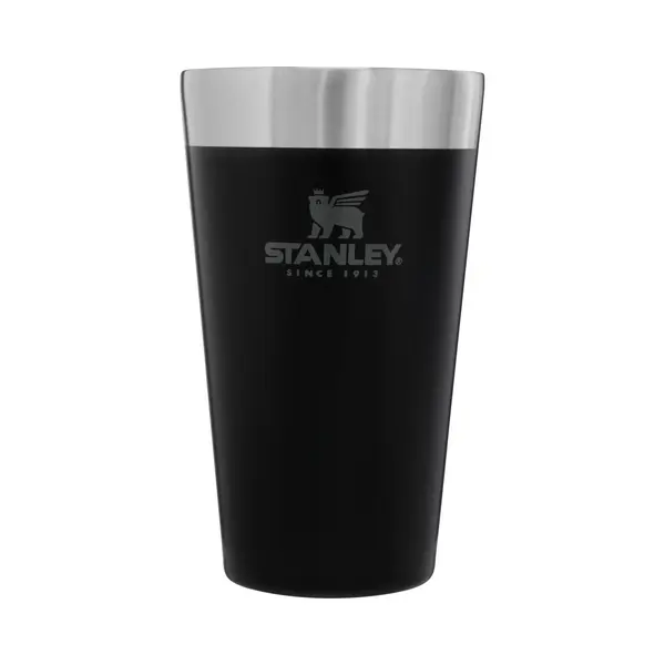 Stanley Adventure Stacking Beer Pint 0.47L - Travel Mug Keeps Drinks Cold For 4 Hours - Stainless Steel Thermal Cup - Stacks Infinitely - Double Wall thumbnail