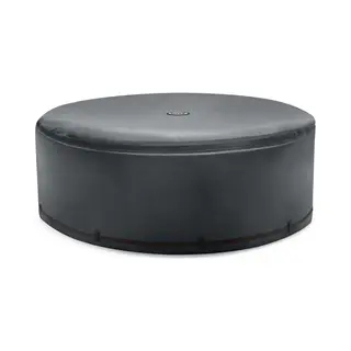 Intex Thermische Cover Voor PureSpa 6-persoons Spa - Rond - Donkergrijs - Ø218 X H72 Cm