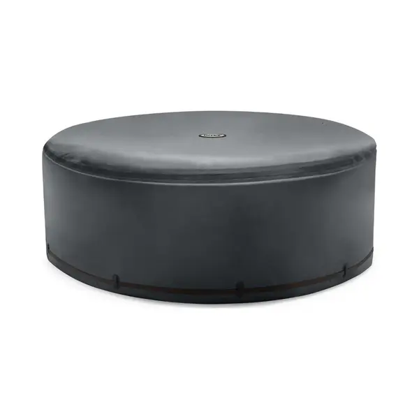 Intex Thermische Cover Voor PureSpa 6-persoons Spa - Rond - Donkergrijs - Ø218 X H72 Cm thumbnail
