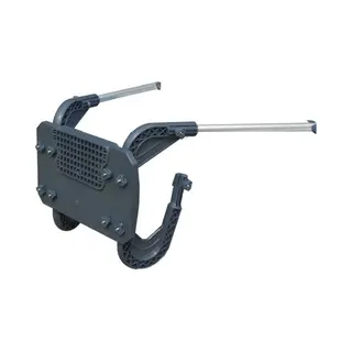 Intex 68624 accessoire voor opblaasboot Bevestiging voor buitenboordmotor Zwart, Roestvrijstaal