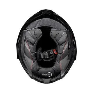 LS2, Modularer Motorradhelm Advant X Carbon Matt Carbon, Xs