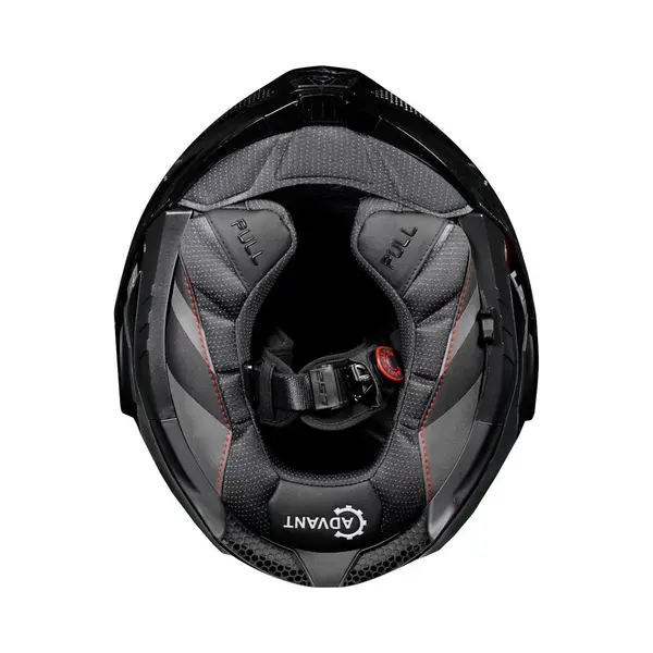 LS2, Modularer Motorradhelm Advant X Carbon Matt Carbon, Xs thumbnail