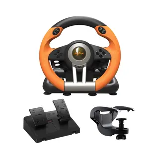 Pxn - V3 Pro - Race Stuur Met Pedalen & Flippers - Game Stuur - Geschikt Voor PS4 - Xbox One - Pc - Xbox Series X|S - PS3 - Nintendo Switch - Or