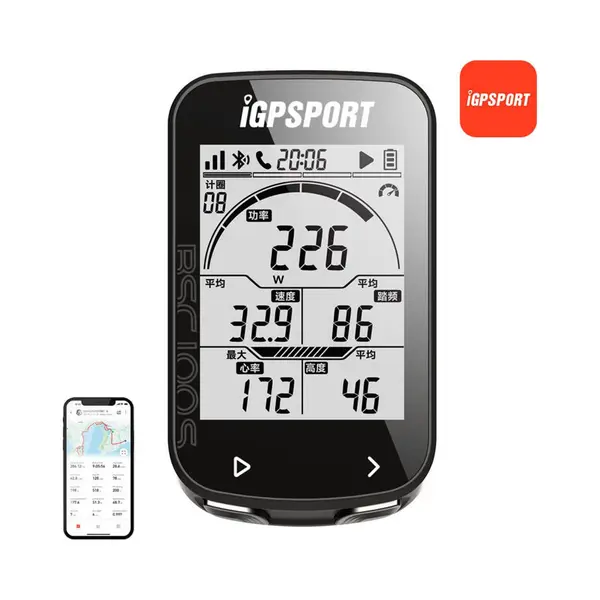 Igp sport Igpsport BSC100S - Fietscomputer - Inclusief Standaard Stuurmontage thumbnail