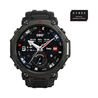 Amazfit T-Rex 3 Pro 3,81 cm (1.5") Amoled 48 mm Digitaal Touchscreen Zwart Gps