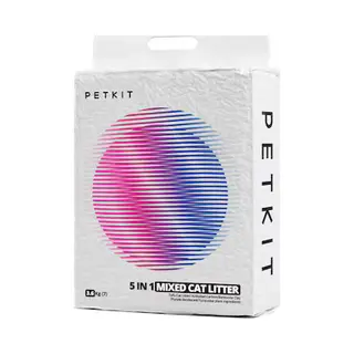 Petkit 5-in1 Mixed Katzenstreu 4er Pack (Bindmiddel, 14.40 kg), Kattenbakvulling