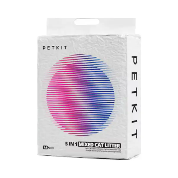 Petkit 5-in1 Mixed Katzenstreu 4er Pack (Bindmiddel, 14.40 kg), Kattenbakvulling thumbnail
