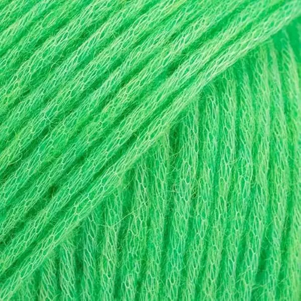 Drops Knitting Wool - Air Alpaca Merino Fluffy Blow Yarn Aran Crochet - 164yds - 43 Mix Parrot Green thumbnail