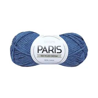 Drops Paris Recycled Denim Cotton Yarn 102 - Spray Blue